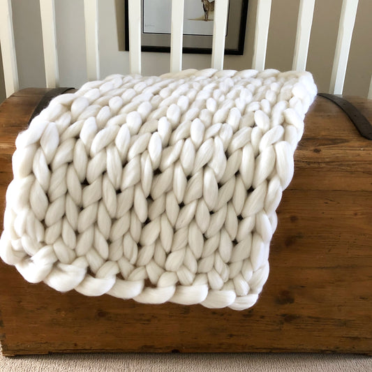Extra Small Merino Wool Blanket - WatersHaus