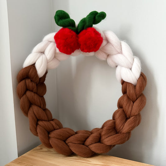 Christmas Pudding Wreath (Pre Order) - WatersHaus