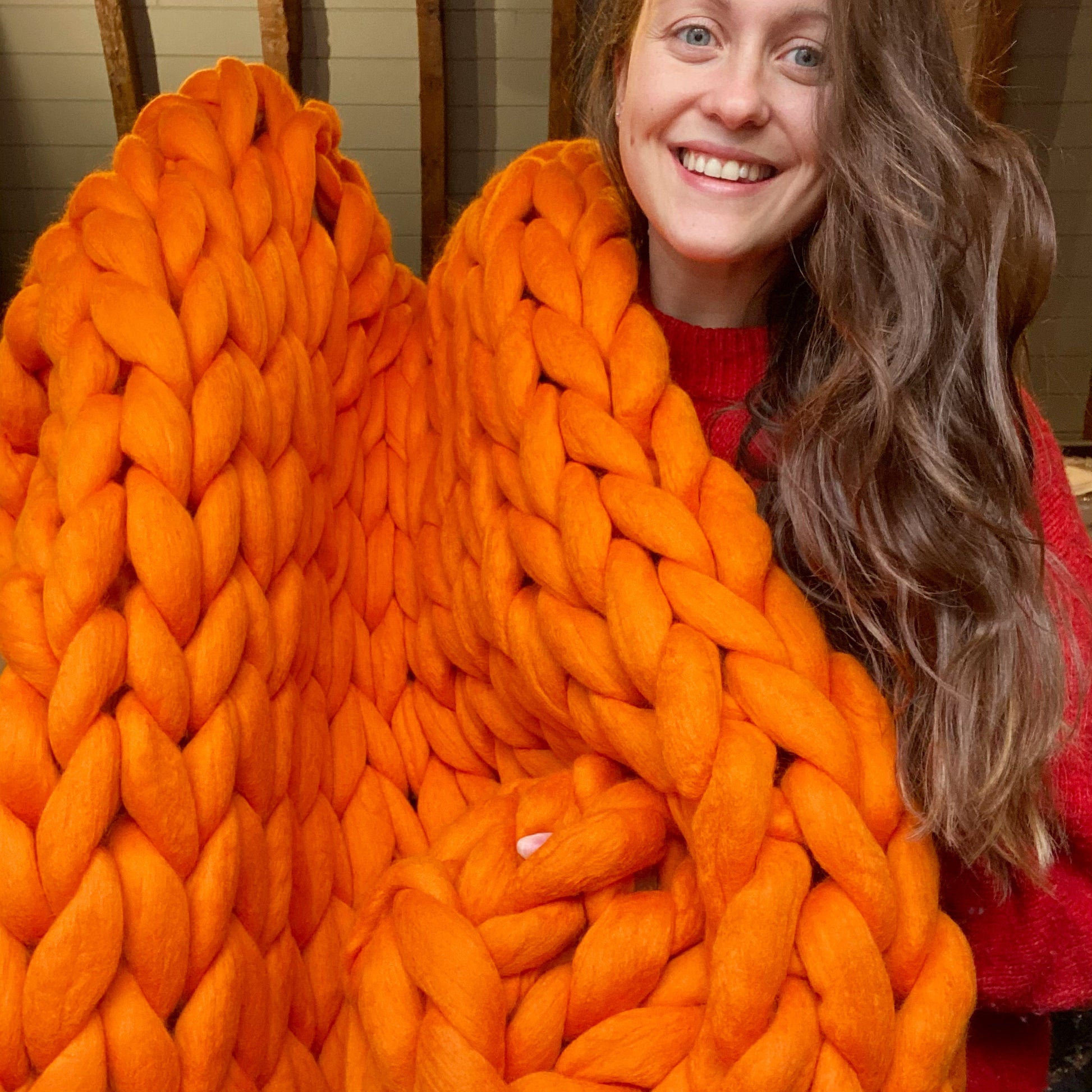 Blanket Arm Knitting Workshop - Saturday 9th March 10am - WatersHaus