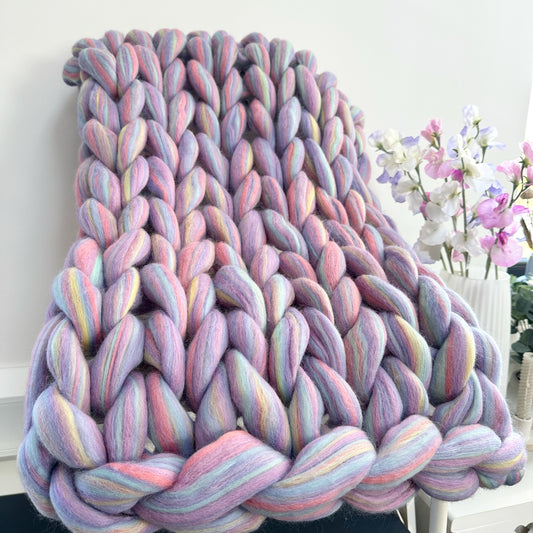 Unicorn Blend - Merino Wool Blankets (all sizes)