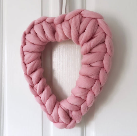 Heart Wreath - Candy Floss (Ready to Post) - WatersHaus