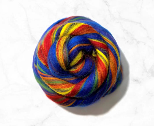 Rainbow Blend - Merino Wool Blankets (all sizes) - WatersHaus